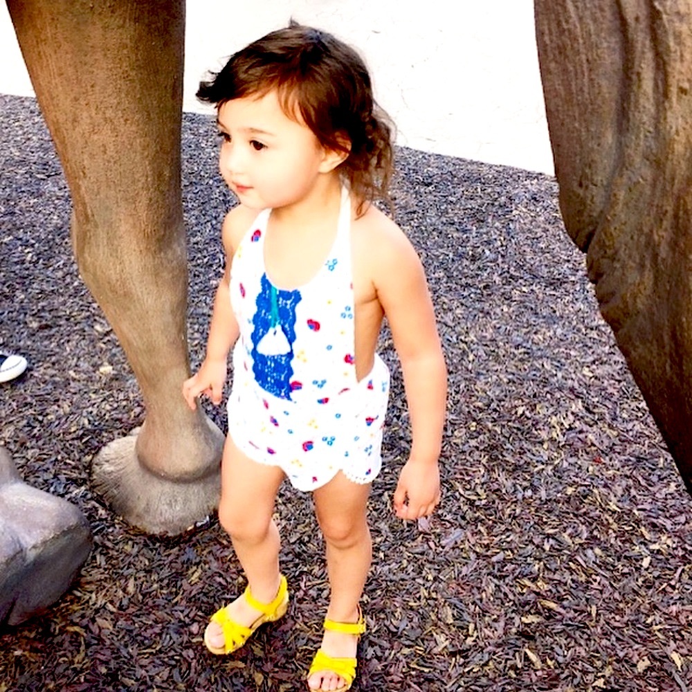 Brass Razoo Handmade Romper 2T - Picture 2 of 3